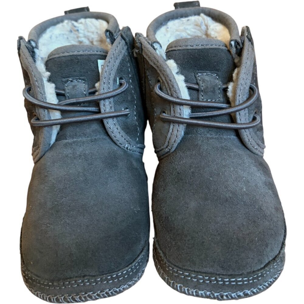 UGG Baby Neumel Boot - Charcoal Size 4/5 12-18 months - Picture 2 of 8
